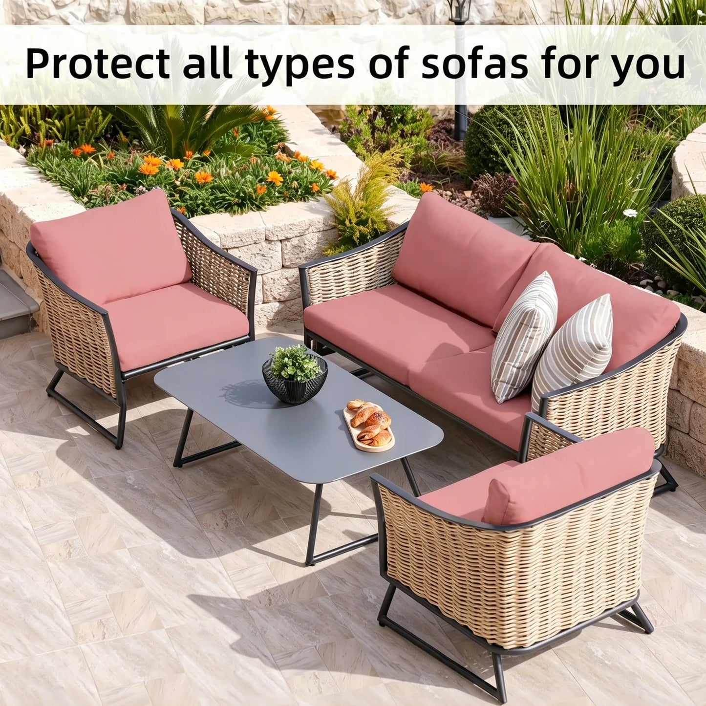 🪑 Stretch Sofa Cushion Covers🔥