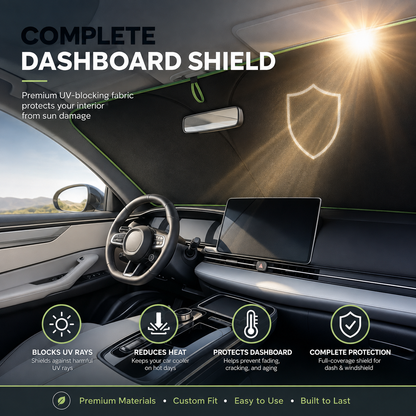 2026 New Portable Heat-Insulating Vehicle Sunshade, Upgraded Thickened Front Window Sun Shade☀️🚗