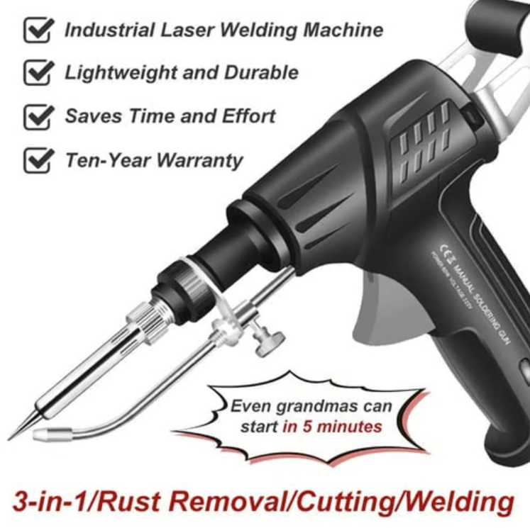 🔥 LAST DAY SALE 49% OFF 🔥 German-Precision Internally heated industrial laser welding tools