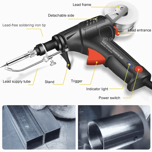 🔥 LAST DAY SALE 49% OFF 🔥 German-Precision Internally heated industrial laser welding tools