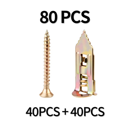 🔥 50% OFF 80-Set Self-Drilling Wall Anchor Pack 🛠️ More Projects, Better Value