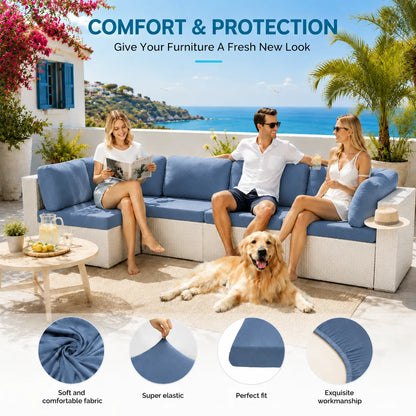 🪑 Stretch Sofa Cushion Covers🔥